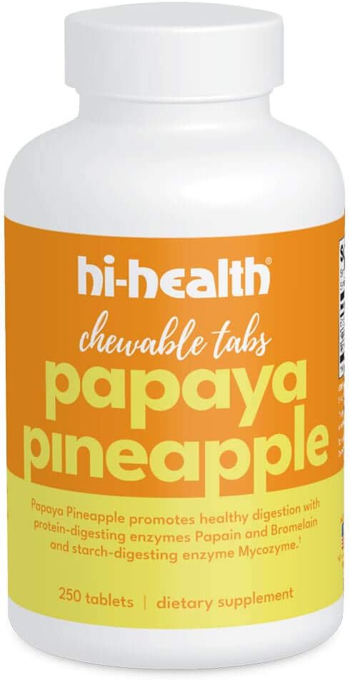 Papaya Hi- Health Pineapple Chewable Tab (250 Tablet)