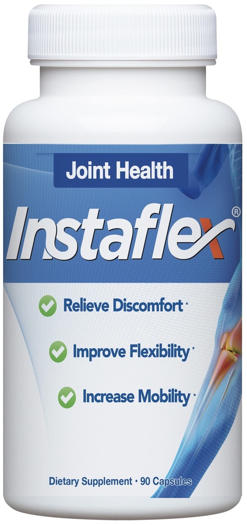 Instralex Joint Suppplement - Clinically Studied Joint Relief Blend of Glucosamine, MSM, White Willow, Turmeric, Ginger, Cayenne, Hyalaronic Acid - 90 Capsules