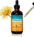 Herb Pharm Certified Organic Elecampane Extract for Respiratory System Support - 4 Ounce