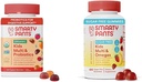 Anak SmartyPants Multivitamin Gummies Bundle: Produksi Organik, Omega 3, Vitamin D3, C, B12, B6, A, K & Zinc Immune Dukungan, Sugar Free Strawberry Banana, 164 Count