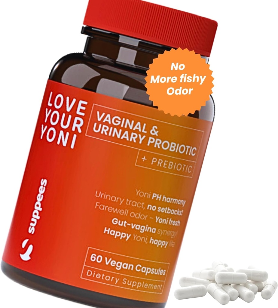 Vaginal Progetic & Pregities for Women - Dukung Kesehatan Vaginal & pH Keseimbangan - Probiotic Women for Bachermonia Vaginosis - Perempuan & Vaginal Care - 60 Capsules