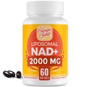 2000 MG NAD Suplemen, Lipomal NAD + dengan Absorpsi Tinggi, Lebih Eefisien daripada Nicotinamide Ribside, Suplemen Murni & Plus Boosting, Penuaan Pertahanan, Metabolisme & Cellular, 60 softgeels