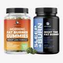 Fat Burner Gummies dan Night Time Fat Burner 124; 24 / 7 Wheight Loss Support dengan Green Tea & Raspberry Ketones 124; Appetite Supsant, Metabolisme Booster, dan Belly Fat Reducer 124; 1 Bulan Suply