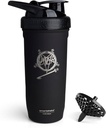 Smartshake Rockband Reforce Slainless Steel Protein Shaker Bottle 900 ml 124; 30 oz - Leakproof Screw on Lid-BPA Free - Non Insulated - Unisex (Slayer, South of Heaven Logo)