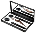 Lashify Control Kit - Complete DiY Eye Lash Starter Set - Bold Gossamer Black 10mm, 12mm, Kasus Perjalanan Hitam, Control Wand