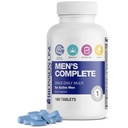 Bronson One Daily Men 's Complete Multiminer On- Daily Multi for Active Men, 180 Tablet