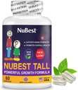 NBest Tall 124; Dukung Bone Energy, Bone Health, Enhanced Ammune and Whole Body Wellness dengan Calcium, Collagen, dan Herbs for Ages 5 + & Teens 124; 60 Capsules 124; 1 Pasokan Bulan
