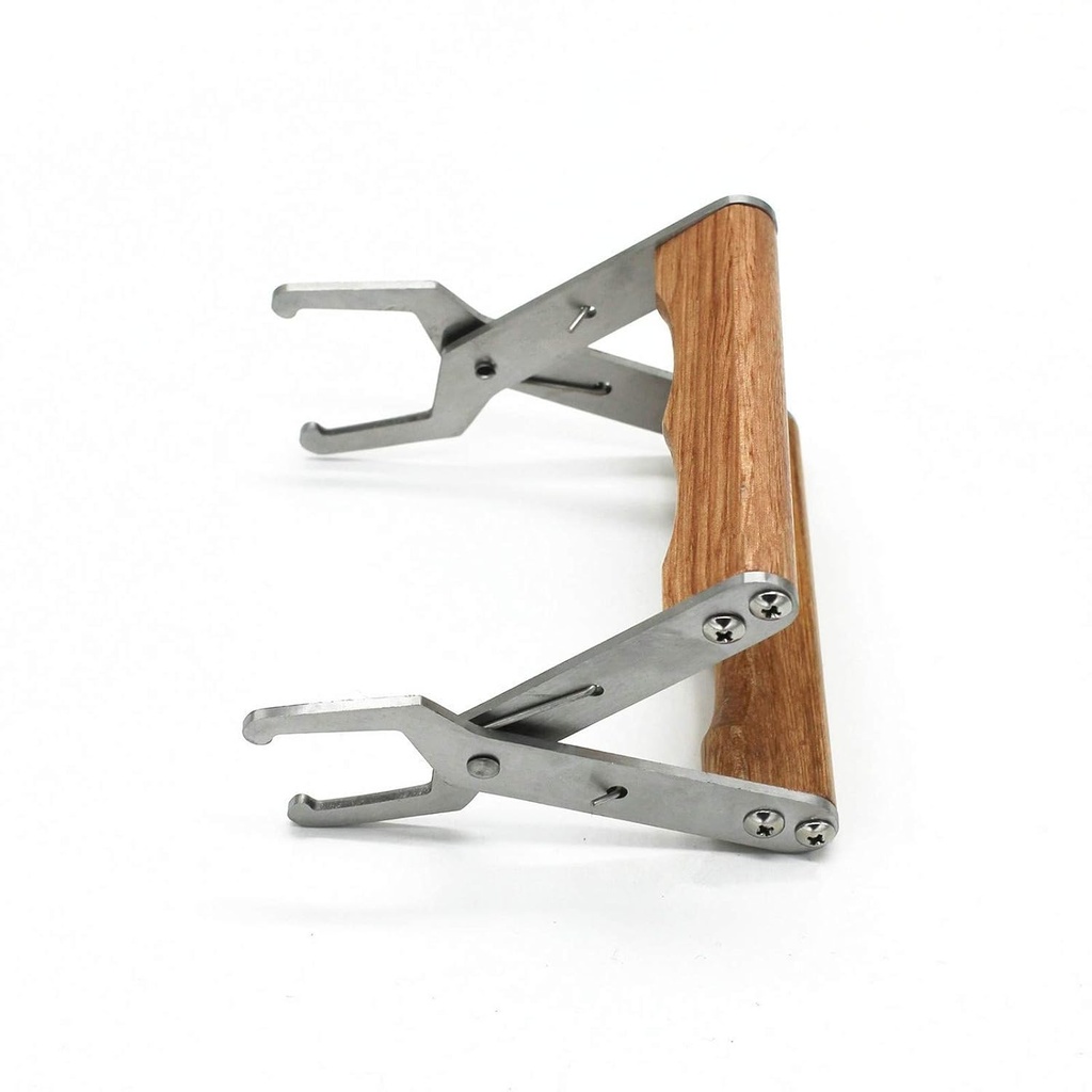 WEICHUAN Bee Hive Frame Grip - Stainless Steel Beekeeping Frame Gripper, Hoolder and Lifter Tool Handle for Beekeeeper