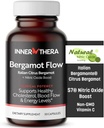 Bergamot Flow Italian Citrus Bergamot + S7 Nitric Oxide, Bergamot Suplemen untuk Cholesterol Tinggi - Meningkatkan Aliran Darah, Sirkulasi & Energi Levels - Dibuat dengan Ekstrak Bergalon Italia Patenan