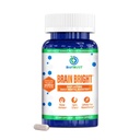 BioTrust Brain Bright - Daily Nootropic Boost for Focus, Concentration, Mental Clarity - Caffeine Free Nootropics Brain Supplement - Thai Ginger, Ginkgo, Flolate, L-Theanine - 30 Servings