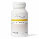 Intergrative Therapeutics Acetyl L- Carnitine - Supports Healthy Energy Production * - Dukung Fungsi Sel Nerve * - Vegan, Gluten- Free & Dairy- Free - 60 Capsules (30 Pelayan)