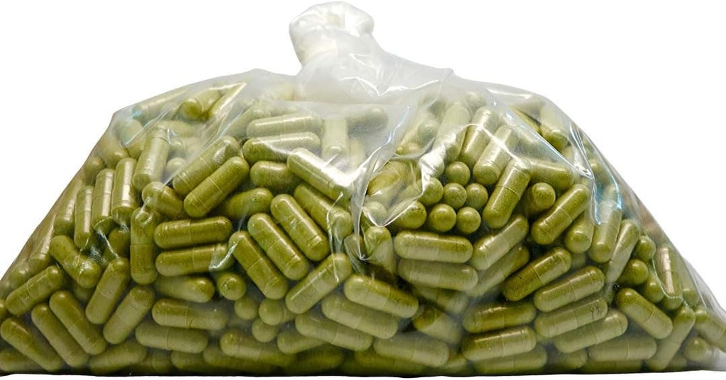 Potency Potency High Organic Neem Leaf Capsules 1500mg - Bulk 1000 Capsules - with Neem Leaf Extract - Natural Immune Support, Detox & Skin Health - Non-GMO, Vegan, Gluten- Free Herbal Suplemen