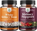 Bundle of Natural White Kidney Bean Extract - Digeptical Health Diet Fiber and Workout Supplemen Pria dan Wanita dan Ginjal Mendukung Tambahan Cranberry untuk Kesehatan Budder
