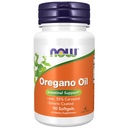 Now Foods Suplemen, Oregano Oil dengan Ginger dan Fennel Oil, Entertaic Coated, 90 Softgels