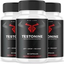 Rize labs (3 Paket) Testonine Male Supplement, Testonine Capsules for Men, Testonine Maximum Power Formula, Testonine AllPill-Natural for Muscle Power, Testonine Review (180 Capsules)