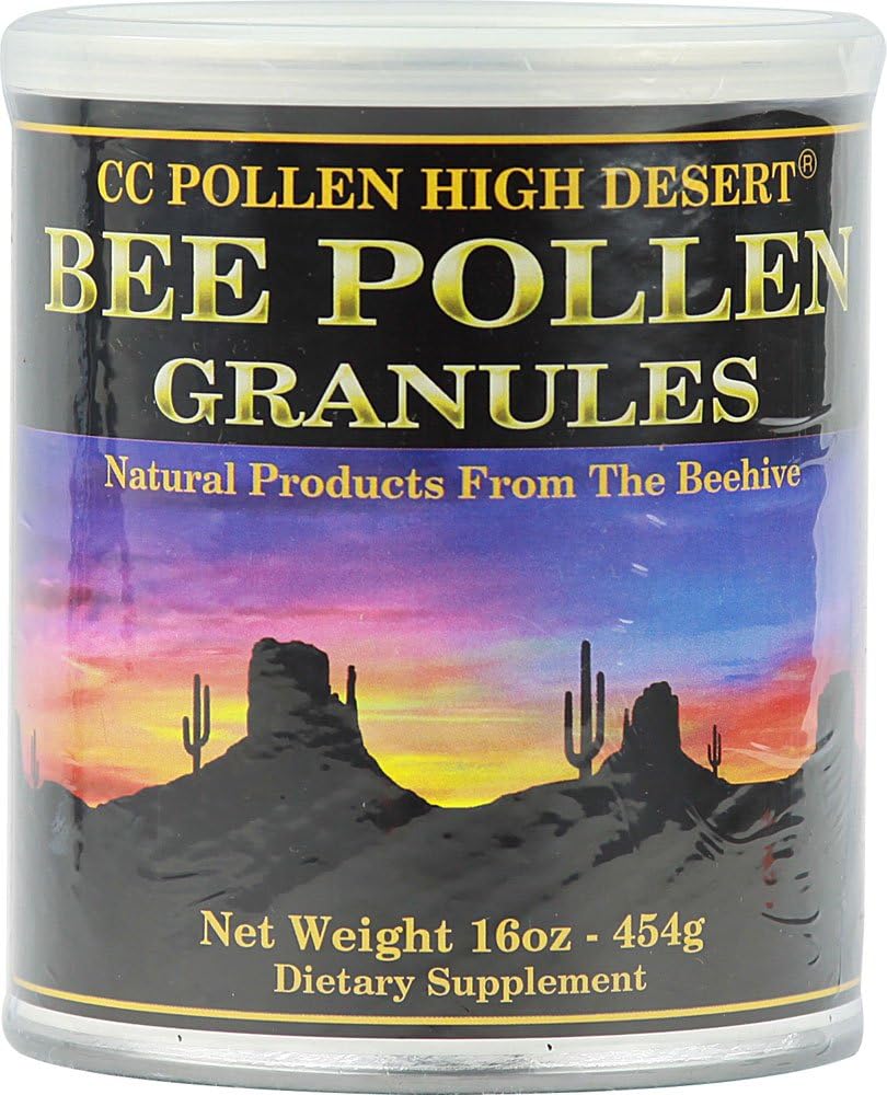 C C Pollen Bee Pollen Granules dikemas dalam kaleng -- 1 pon