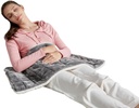 Weighted Heating Pad for Period Cramps and Back Pain, XL Haating pad 17 "x33", Electric Heating Pad for Shoulder, 4.9LB Tajuk pad dengan 4 Tingkat Heating, Ruang Dorm Esensial, Machine Washable