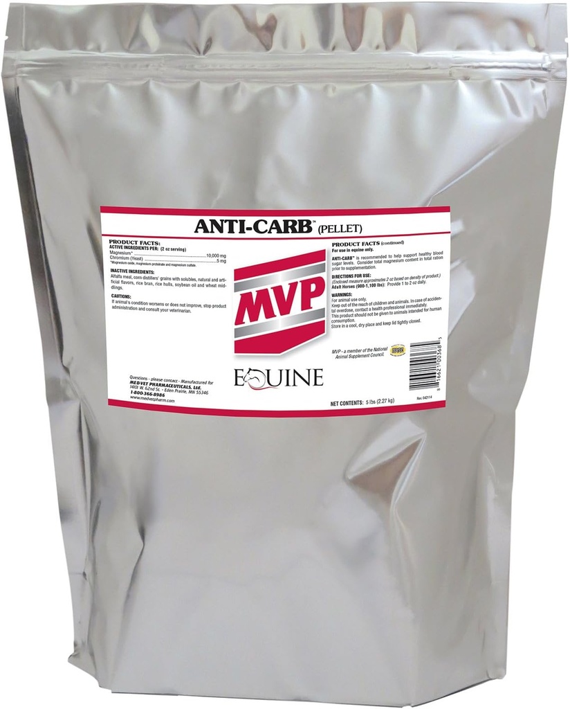 MVP Anti- Carb (5lb) Glukosa Metabolisme Dukungan...