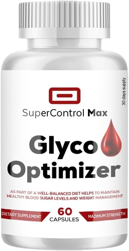 Super Control Max Glyco Optimizer - Super Control Max Glycogen Dukungan - Glyco Optimasi Pil (60 Capsules - Persediaan 1 Bulan)