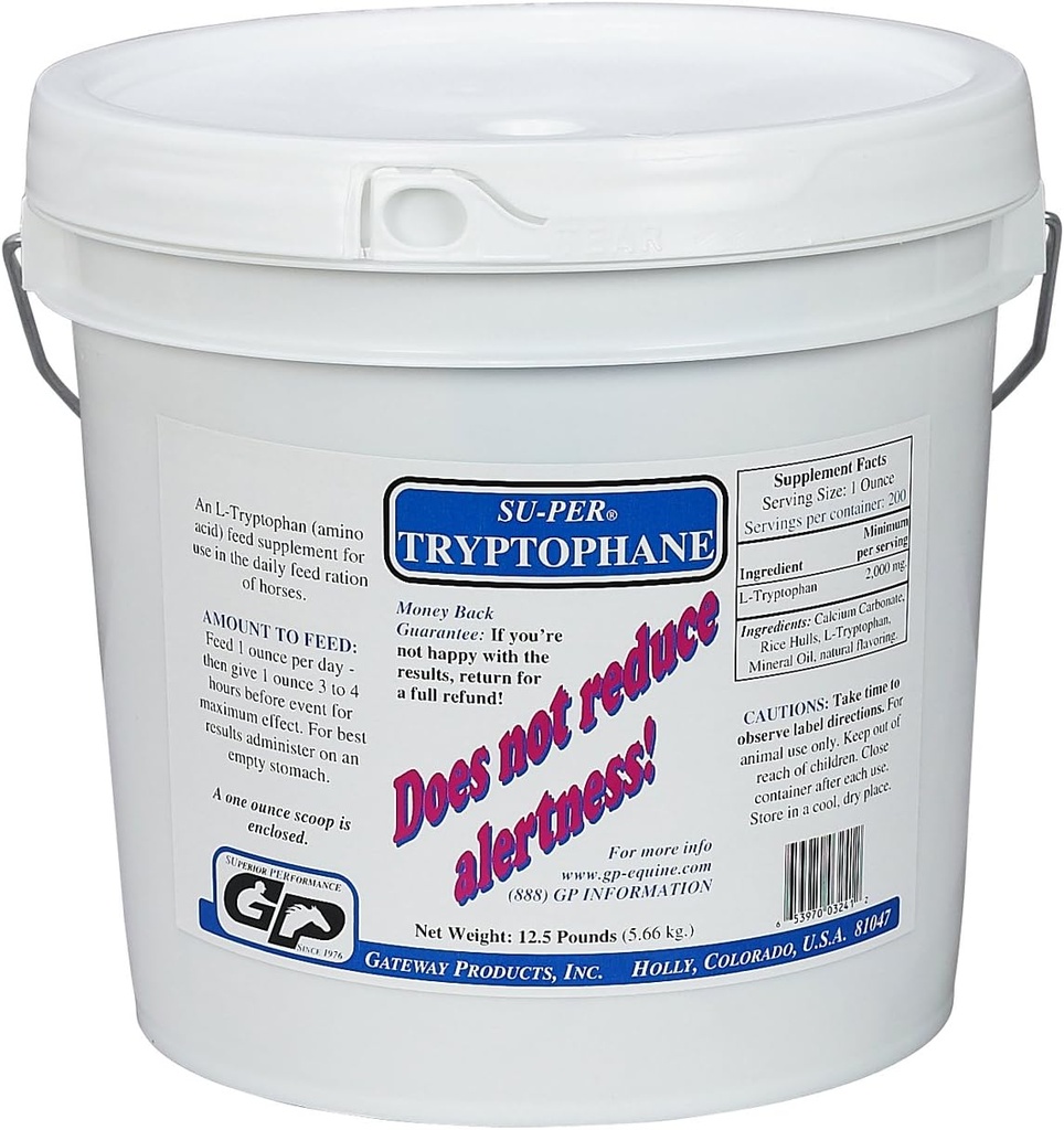 Gateway SU- PER TRyptophane (Dukungan Tenang untuk Kuda) - 12,5 pound