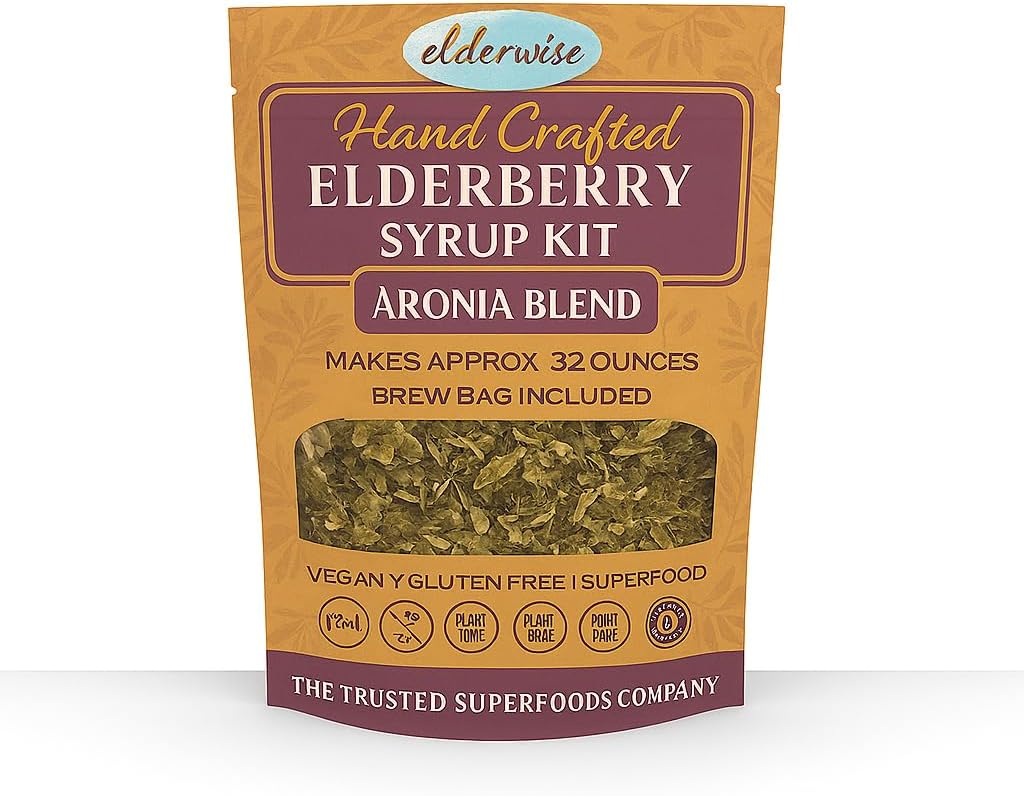 Elderwise Elderberry Aronia Berry Syrup Kit