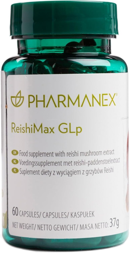 Suplemen Dukungan Immune ReishiMax, Ekstrak Jamur Reishi, 60 Kapsul, Kesehatan Ammune Boosts, Support Energi, Vitalitas, dan Overall Wellness