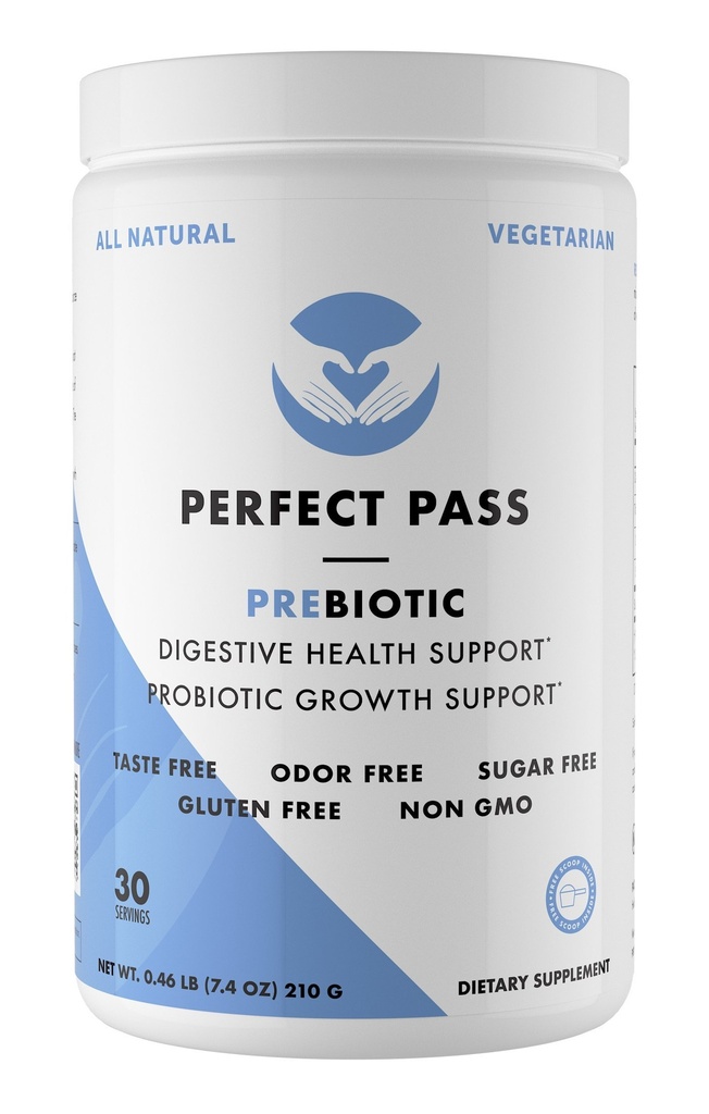 PASUS PASE Prebiotic PHGG Partially Hydrolyzed Guar Gum 210g Powder - 100% Natural Gluten Free Non GMO - Disahkan Kosher Vegetarian Sugar Free