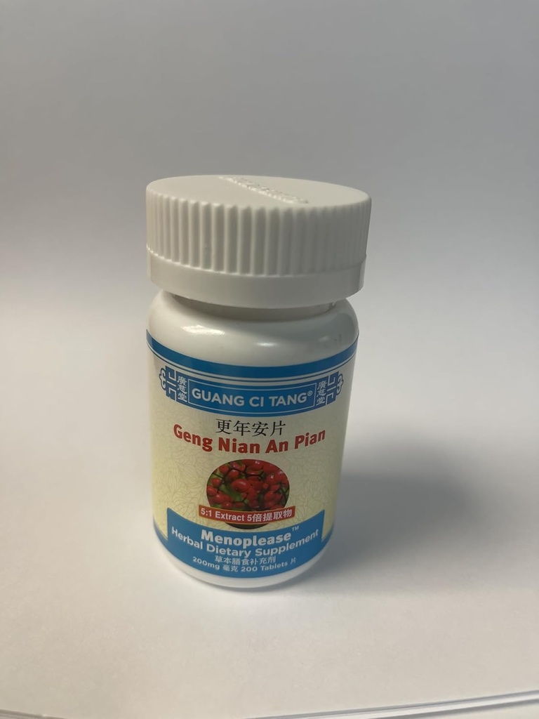 Geng Nian An Pian (Wan) (Menoprent) 200 mg 200 tablet