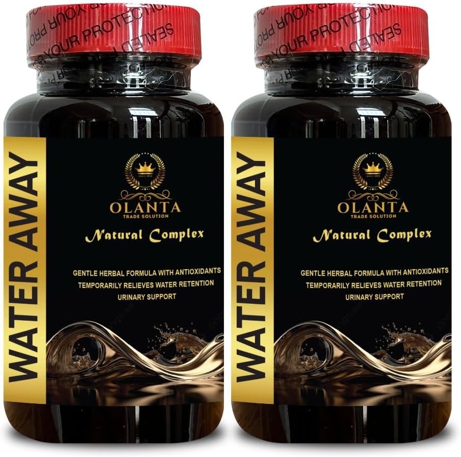 Pil Acid Acid, Diuretika Natural Retention, Dukungan kekebalan, Pil Air Away Maksimum - 2 Botol