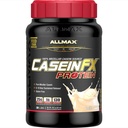 ALLMAX Casein - FX Protein, Vanilla - 2 lb - 25 Grams of Slow- Protein Per Scoop - Low Carb & Zero Added Sugar - Perkiraan 27 Servis