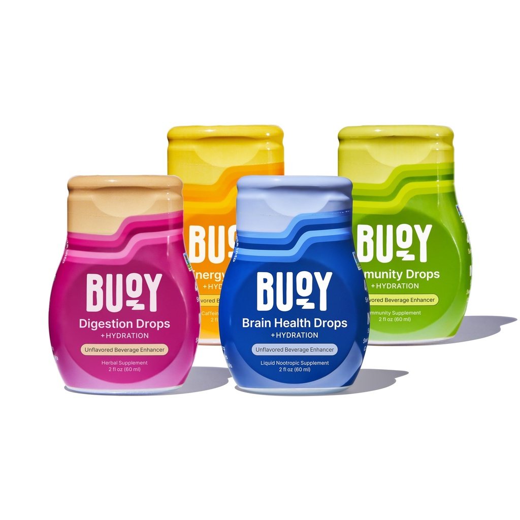 Buoy Electrolite Drops Variety Distation + Brain + Energy + Imunity