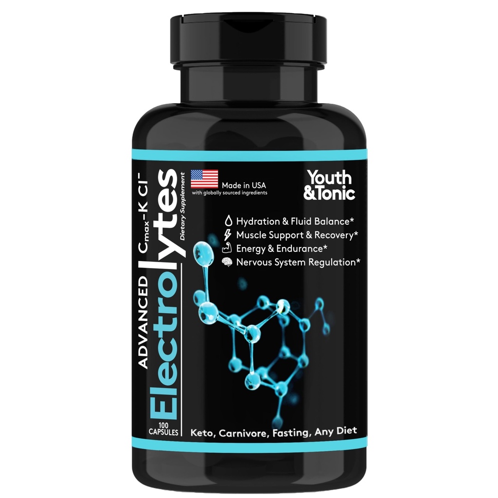 Lengkapi Suplemen Electrolite Pil Absorpsi Tinggi 124; Cmax Potasium Chloride Sodium Kalsium Zinc Zinc 124; Boost Endurance Muscle Recovery Mental Focus 124; Salt Electrolitites Tablet 124; Keto Friendly