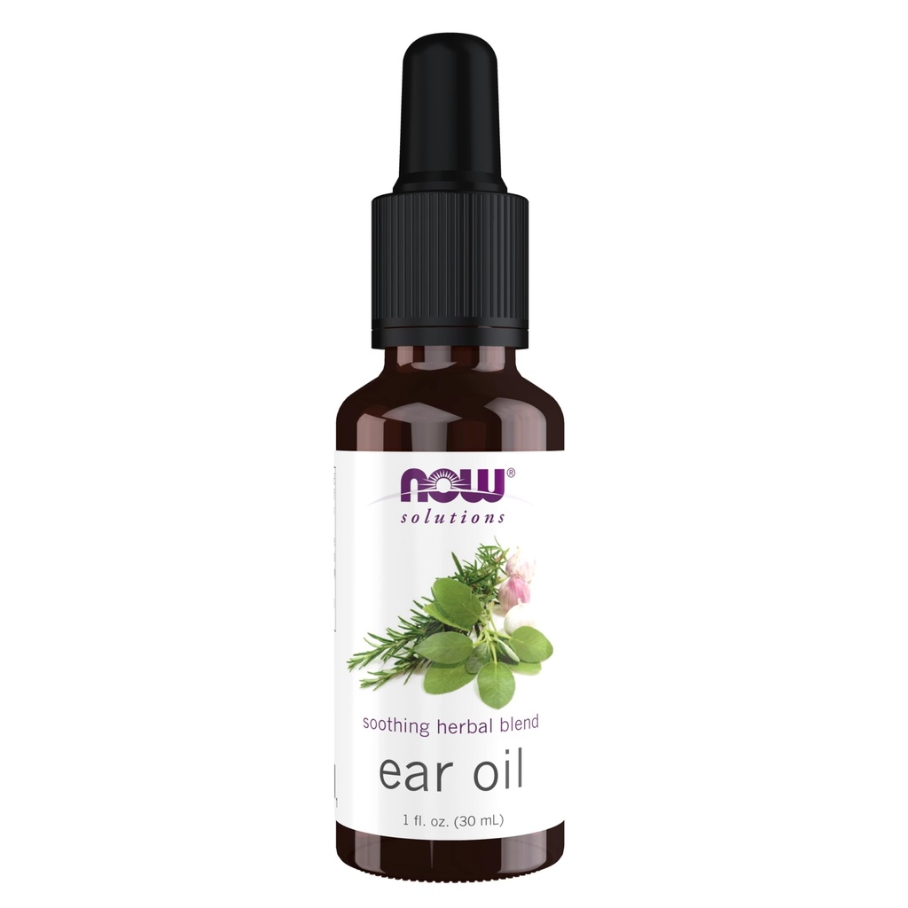 Sekarang Solusi, Ear Oil, Selir Herbal Blend, Besar di Mild Discomfort atau Irritation, 1-Ounce