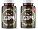 Tambahan Zinc untuk Dukungan & Reproduktif Kesehatan - Dilaporkan Zinc, Echinacea, Vitamin C - Ammune Booster untuk Orang Dewasa & Anak-Anak - Hambatan Tinggi 60 Capsules untuk Pria & Perempuan - Non-GMO, Vegetarian
