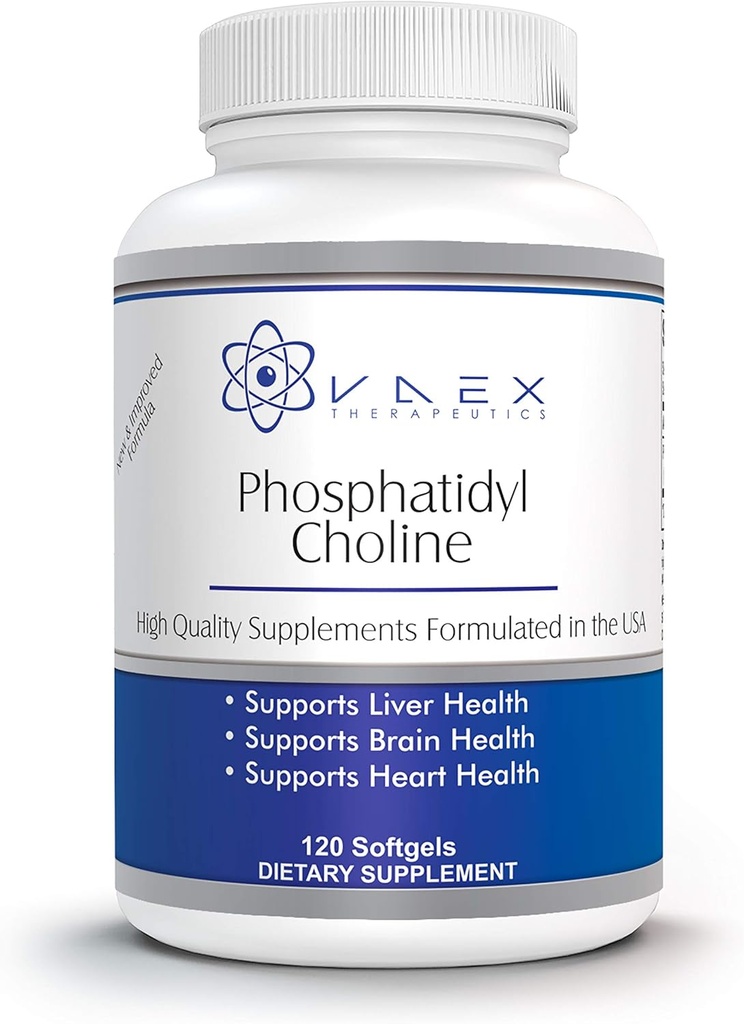 Foshatidylcholine PC 120 Softgels untuk Dukungan Hati dan Otak (120)