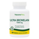 NaturresPlus Ultra Bromelain - 60 tablet - 1500 mg dari Pineapple Bromelain - Menyediakan Dukungan Bersama dan Promodes Kesehatan Digetical - 60