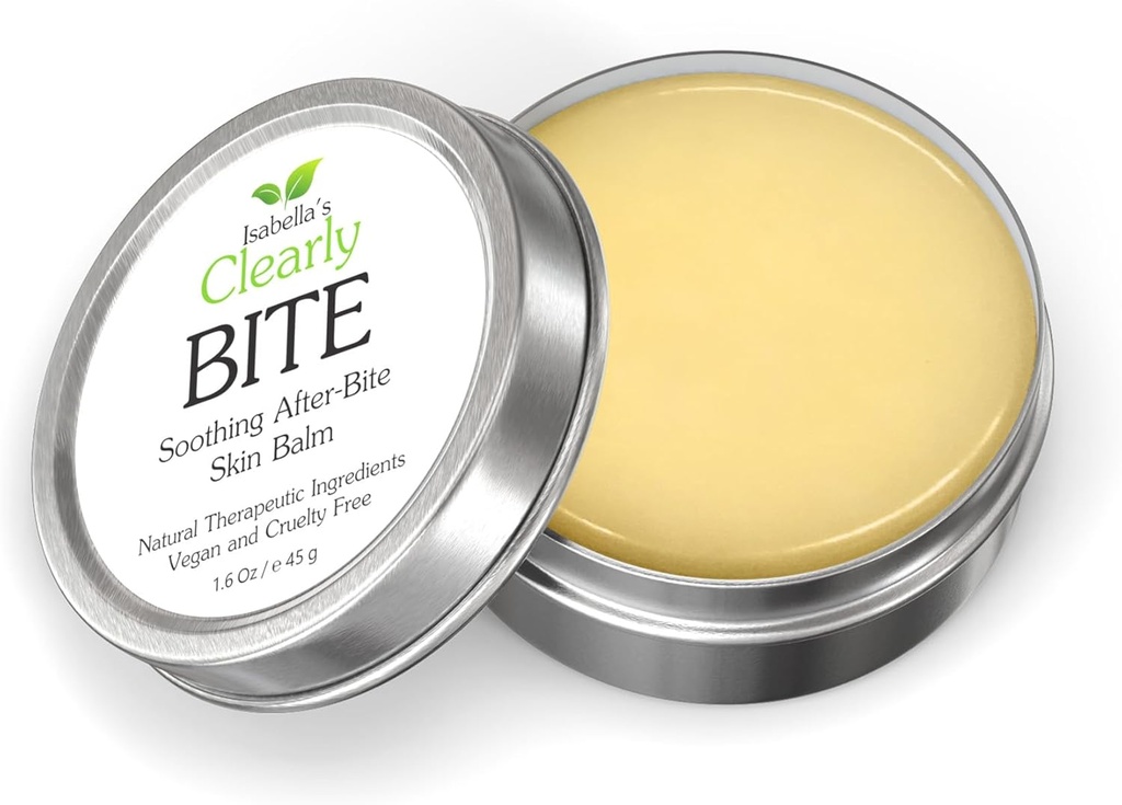 Isabella jelas sedikit mirip setelah Bite Anti Itch Balm 124; Bantuan Cepat dari Insect Bites 124; Oquel Natural dengan Aloe Vera, Peppermint, Calendula 124; Vegan, Cruelty Free, Dibuat di Amerika Serikat