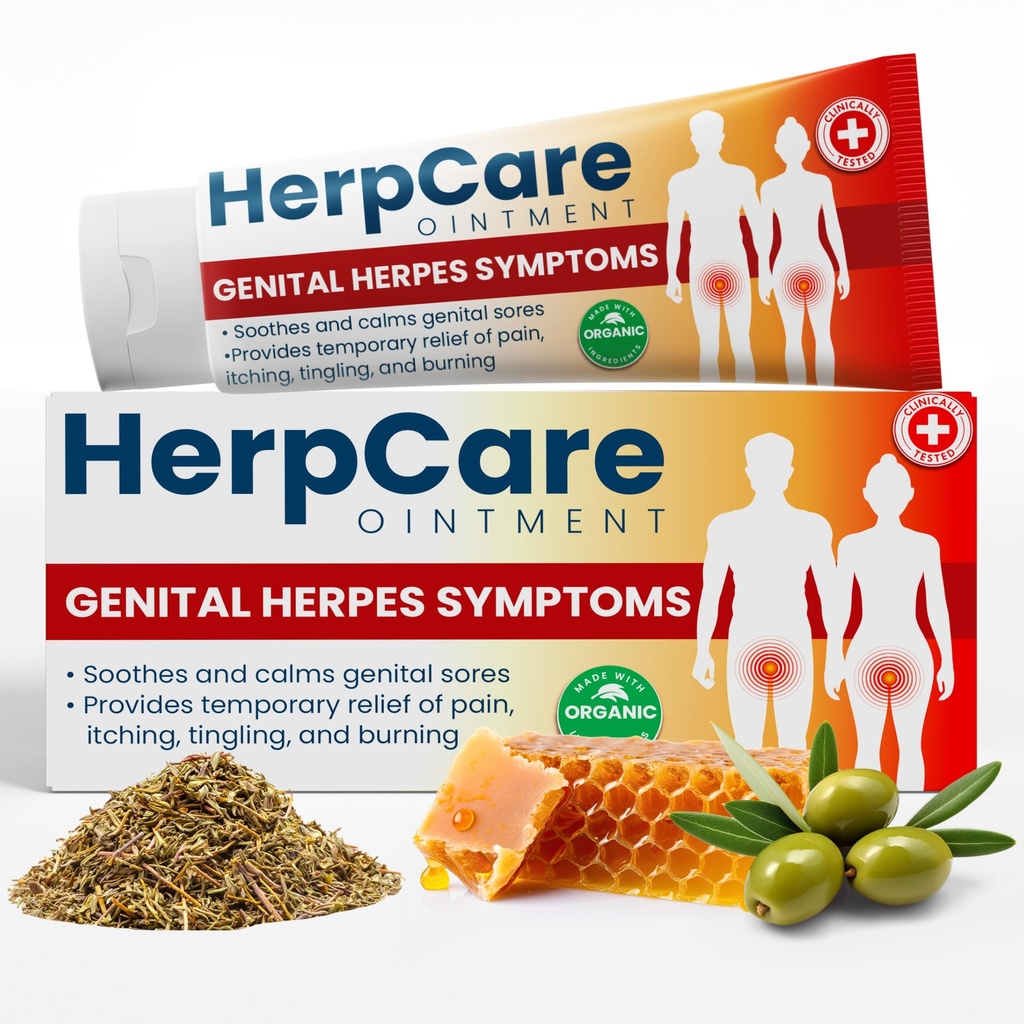 Perawatan Genital Herpes 124; Herpcare Fast Acting Ourn14; Dapat Digunakan pada Cold Sore 124; Pengobatan Homepopathic