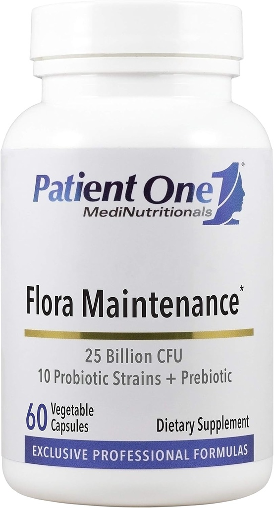 Pasien Satu Flora Maintenance 124; Probiotic Suplemen Probiotik untuk Bantuan Balanced Intestorial Flora *