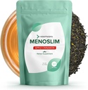 VomVaya MenoSlim w / Black Cohosh for Menopause - Peralatan Keseimbangan Hormone untuk Perempuan - Bantuan untuk Bloating, Hot Flashes, Fatigue, Meno- Belly