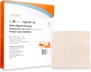 MedVance MedHeal Silver Calcium Alginate Ag Sterile Sangat Absorbent Dressing, (4.25 "x 4.25") 5 Dressings / Box, 5 Count (Paket 1)