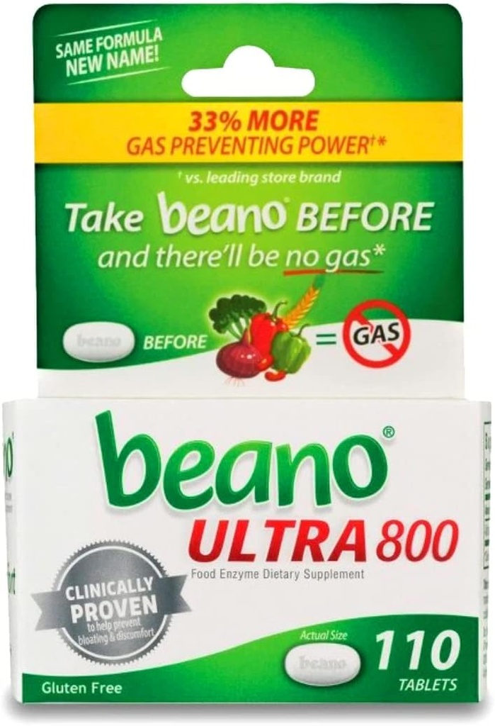 beano174; Pangan Enzyme Dieter Tambahan Tablet - 1110ct