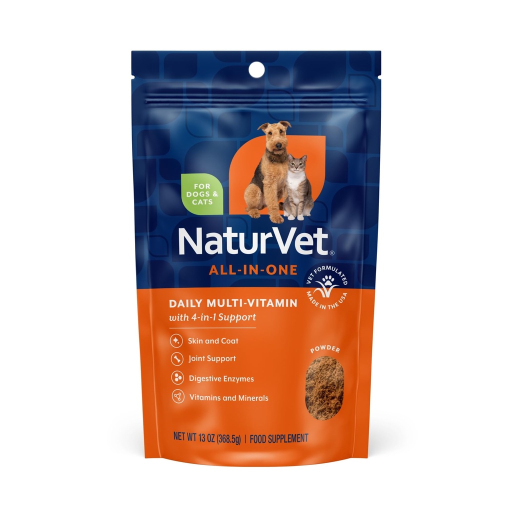 Allavent Allavent-inone Dog Supplement - for Joint-Free Vitamin for Dogs - 13- Ounce Powder
