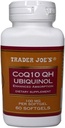 Trader Joe CoQ10 QH UBIQUINOL Enhanced Absorbtion 100mg 60 Softgels