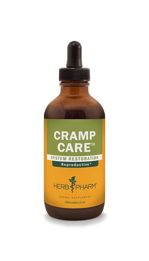 Herb Pharm Cram Care Cair Herbal Extract Drops untuk menyokong Siklus Menstrual Sehat, 4 Oz