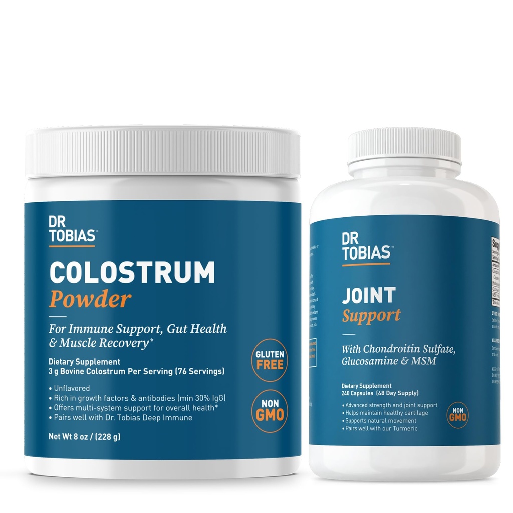 Dr. Tobias Bersama Tambahan Dukungan dan Powder Colostrum