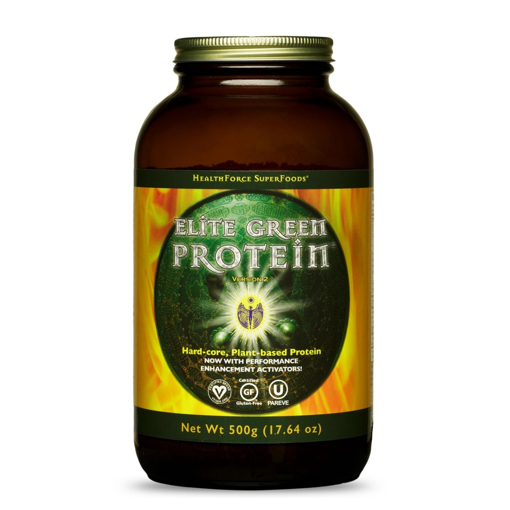HEALTHFORCE SUPERFoods Elite Green Protein - 500 g Powder