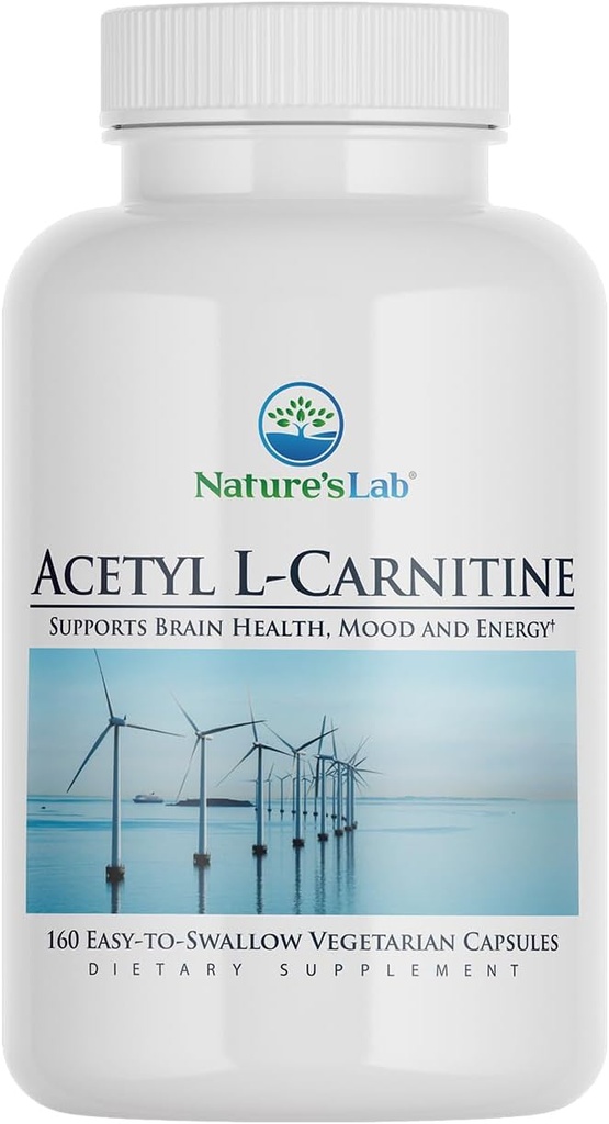 Nature 's Lab Acetyl L- Carnitine 2.000mg - 160 Kapsul