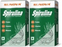 Spirulina Capsules - Nature 's Own Superfood and Nutonional Suplement, Spirulina for Full Body Support - 60 Capsules (Paket 2)