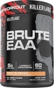 KILLER LABZ Brute EATE Branched Chain & Esquest Amino Acids 124; 6g dari Aminos untuk mempercepat Pemulihan dan Lean Mass Gains 60 pelayan (Istirahat di Peach)